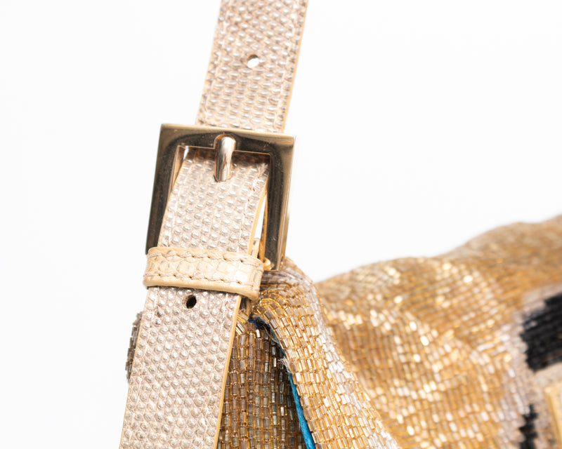 Fendi Beaded Baguette Bag