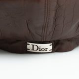 Dior Leather Newspaper Boy Hat