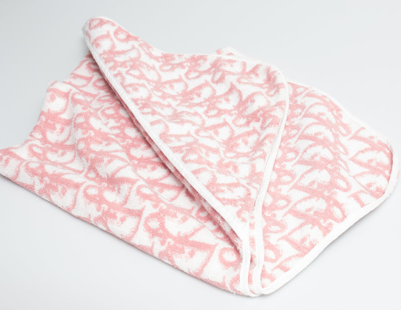Dior Monogram Hooded Bath Towel