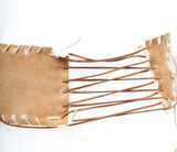 John Galliano Shearling Tassel Belt