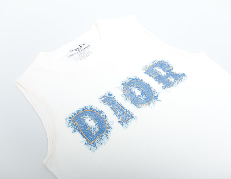 Dior Denim Tank Top – Jean Vintage