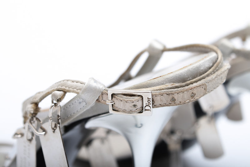 Dior Dog Tag Heels