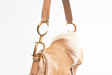 Dior Mohawk Fur Saddle Bag