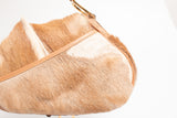 Dior Mohawk Fur Saddle Bag