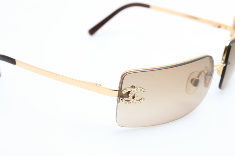 Chanel Rhinestone Sunglasses