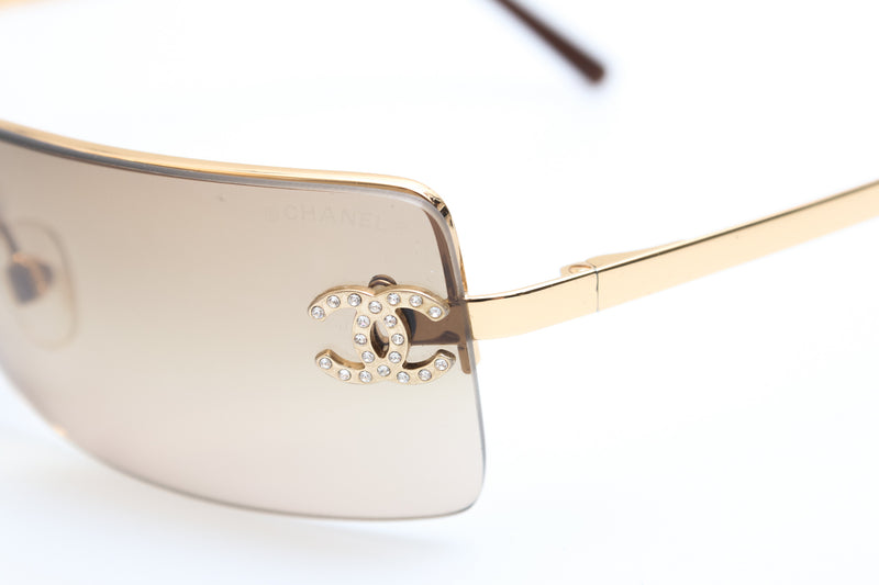 Chanel Rhinestone Sunglasses