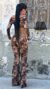 Chrome Hearts Mesh Top and Pants Set