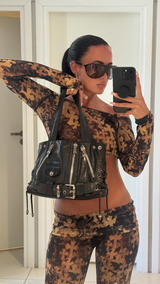 Chrome Hearts Mesh Top and Pants Set