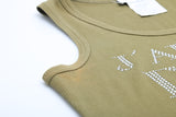 Dior Rhinestone Tank Top