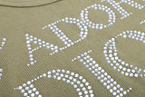 Dior Rhinestone Tank Top