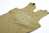 Dior Rhinestone Tank Top