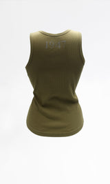 Dior Rhinestone Tank Top