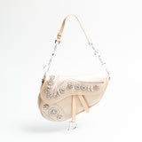 Dior Embellished Saddle Bag