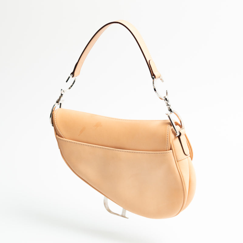 Dior Leather Saddle Bag