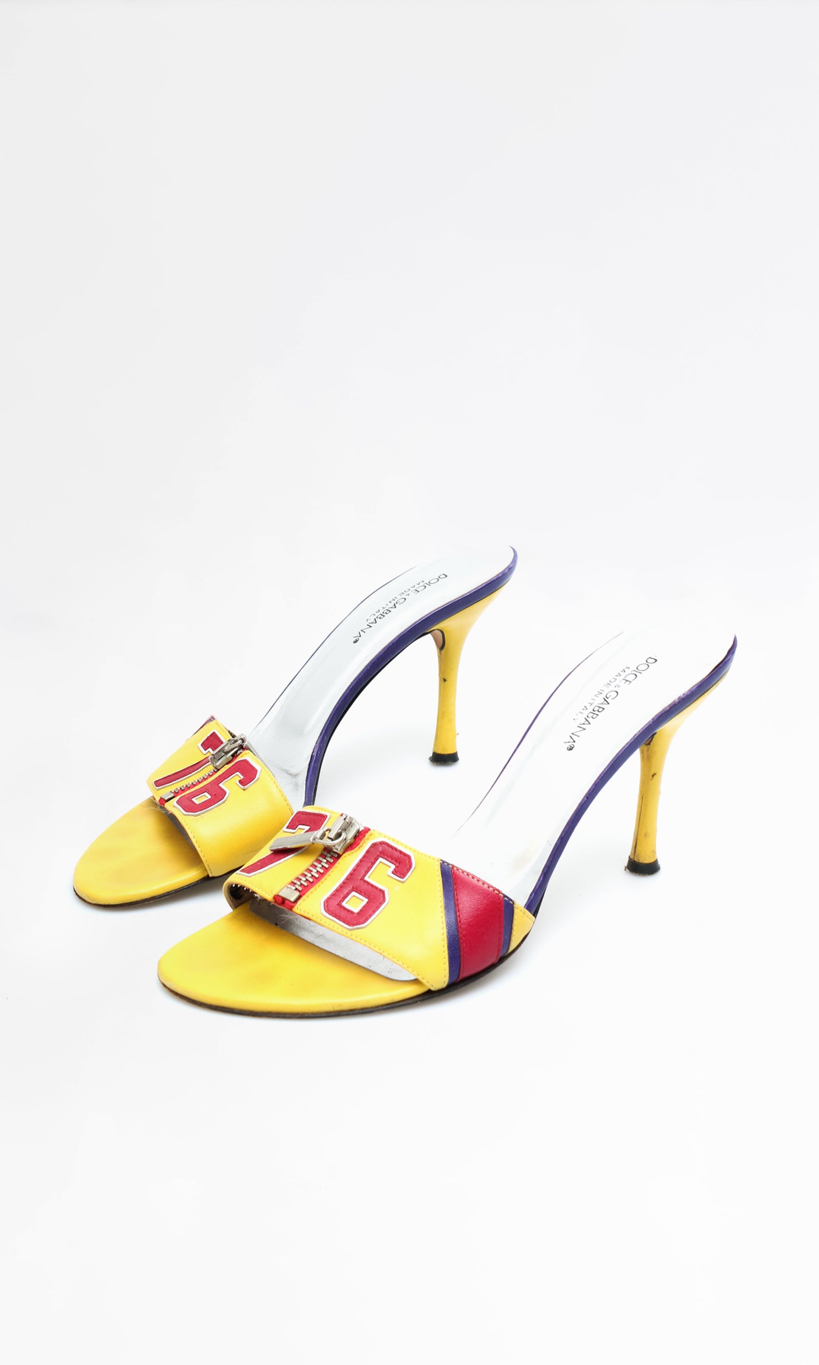 Dolce & Gabbana Zip Heels – Jean Vintage