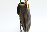 Dior Camo Saddle Bag
