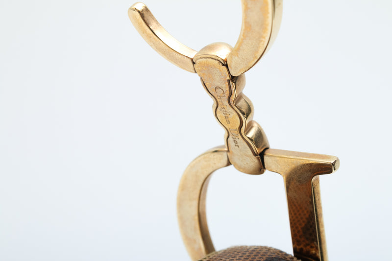 Dior Camo Saddle Bag