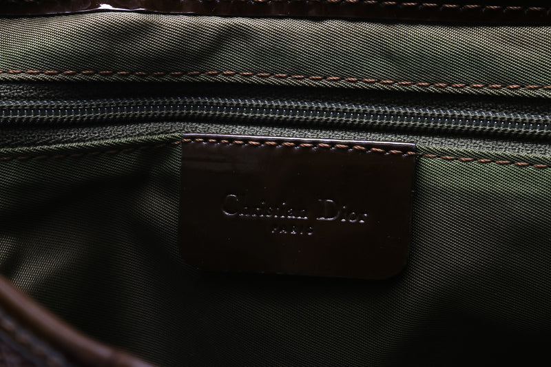 Dior Camo Saddle Bag