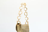 Dior Ostrich Mini Saddle Bag