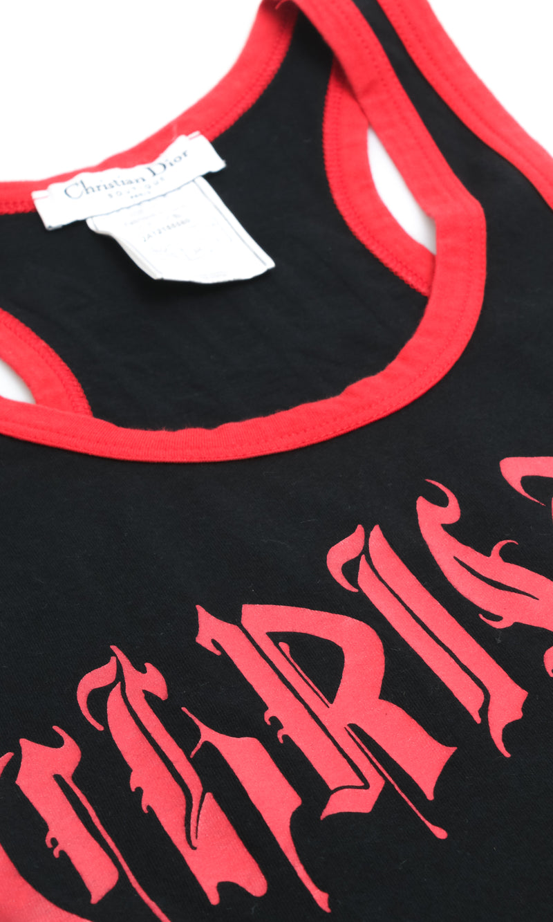 Dior Gothic Tank Top