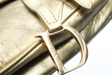 Dior Ostrich Mini Saddle Bag