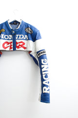 Honda Cropped Leather Jacket