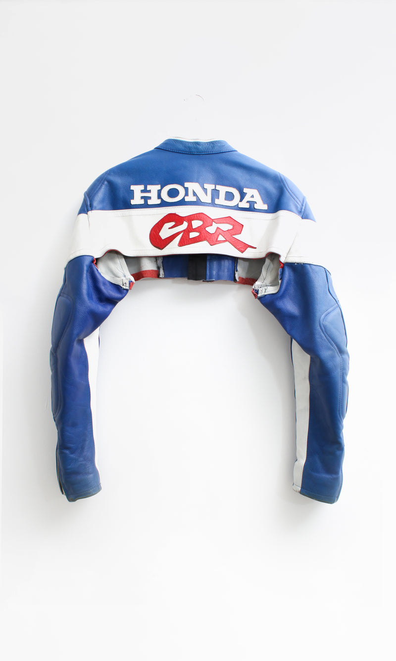 Honda Cropped Leather Jacket