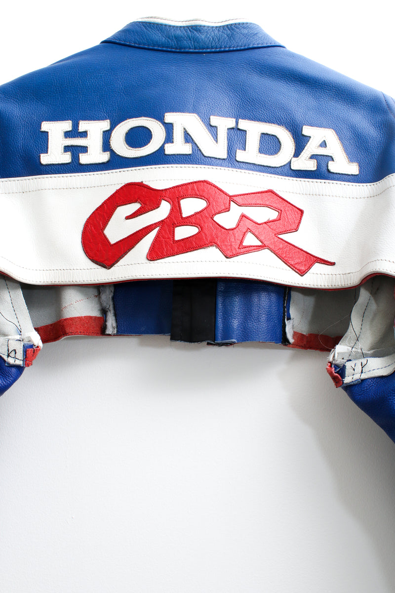 Honda Cropped Leather Jacket
