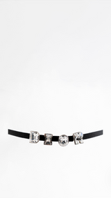 Dior Diamante Logo Choker