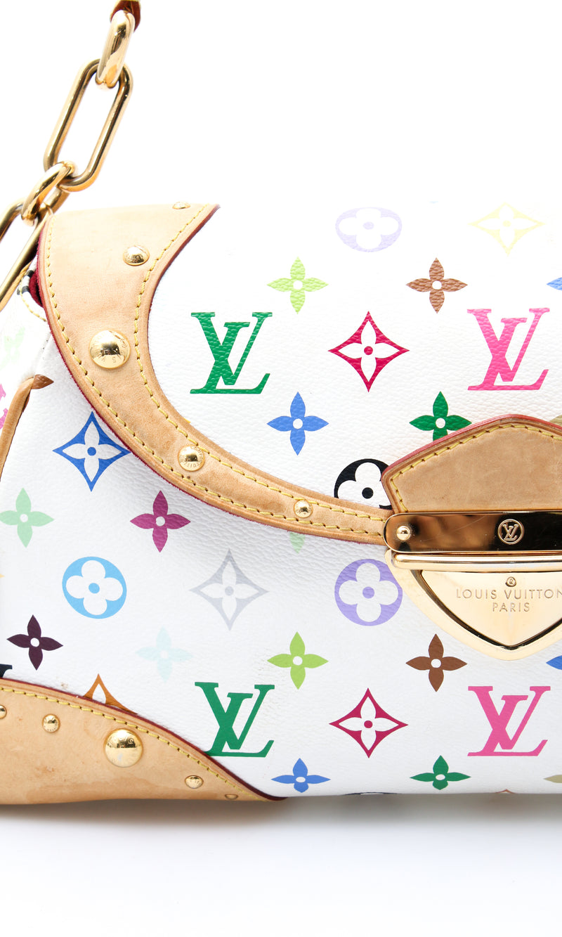 Louis Vuitton x Takashi Murakami Monogram Beverly MM Bag
