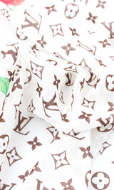 Louis Vuitton X Takashi Murakami Monogram Cherry Scarf