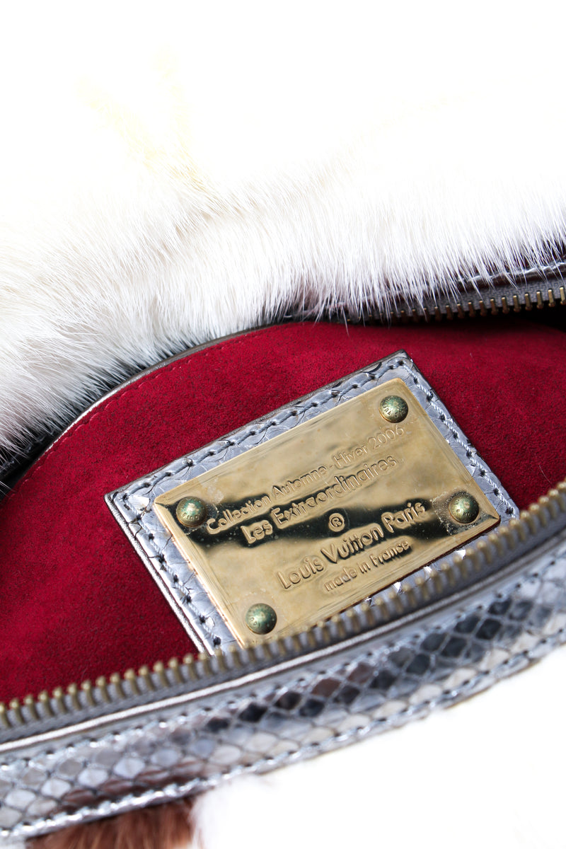 Louis Vuitton Les Extraodinaires Mink Bum Bag
