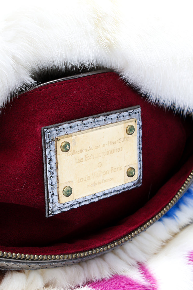 Louis Vuitton Les Extraodinaires Mink Bum Bag
