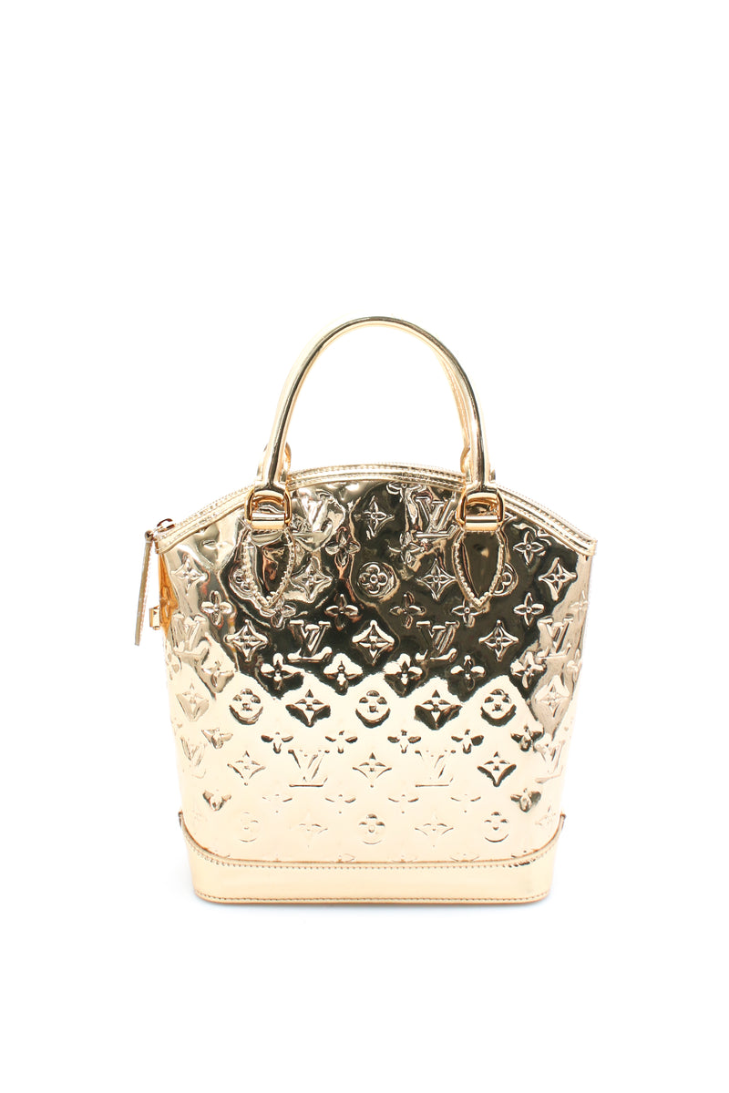 Louis Vuitton Miroir Lockit Vertical Patent Bag