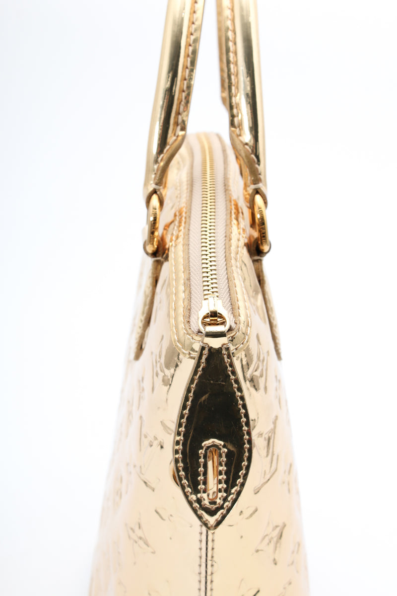 Louis Vuitton Miroir Lockit Vertical Patent Bag