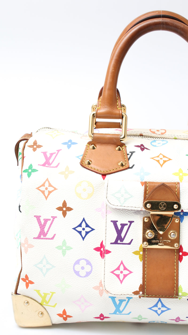 Louis Vuitton X Takashi Murakami Monogram Speedy 30