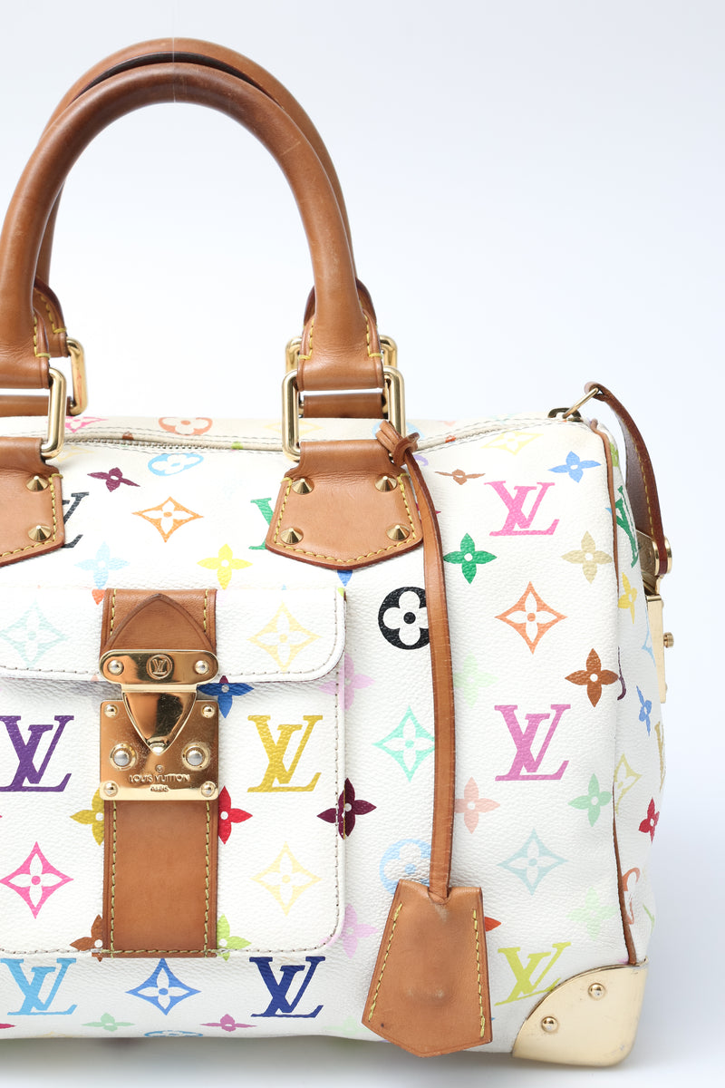 Louis Vuitton X Takashi Murakami Monogram Speedy 30