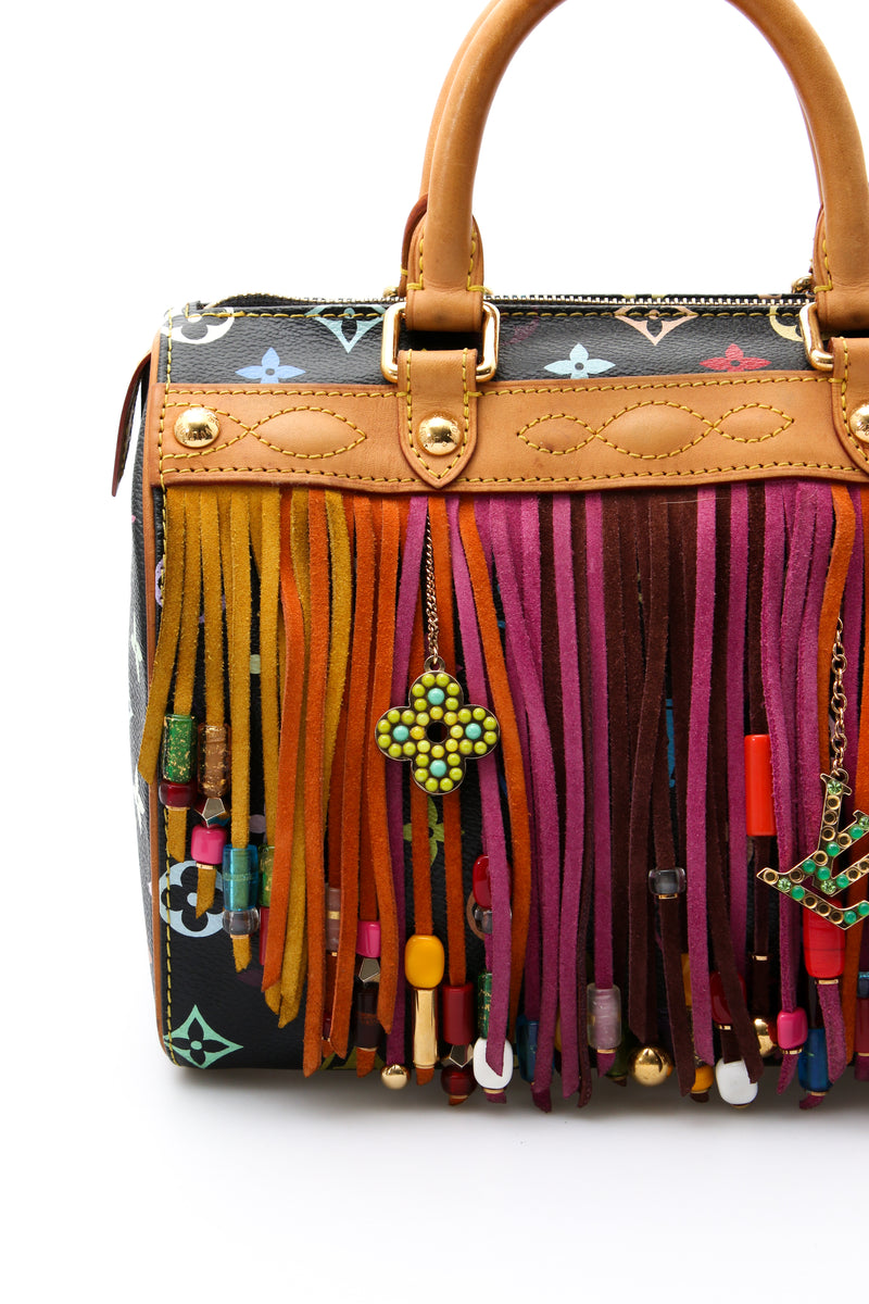 Louis Vuitton X Takashi Murakami Monogram Fringe Speedy 25