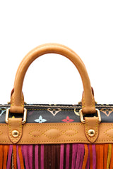 Louis Vuitton X Takashi Murakami Monogram Fringe Speedy 25