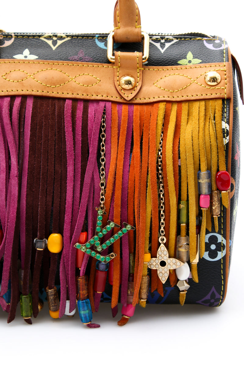 Louis Vuitton X Takashi Murakami Monogram Fringe Speedy 25