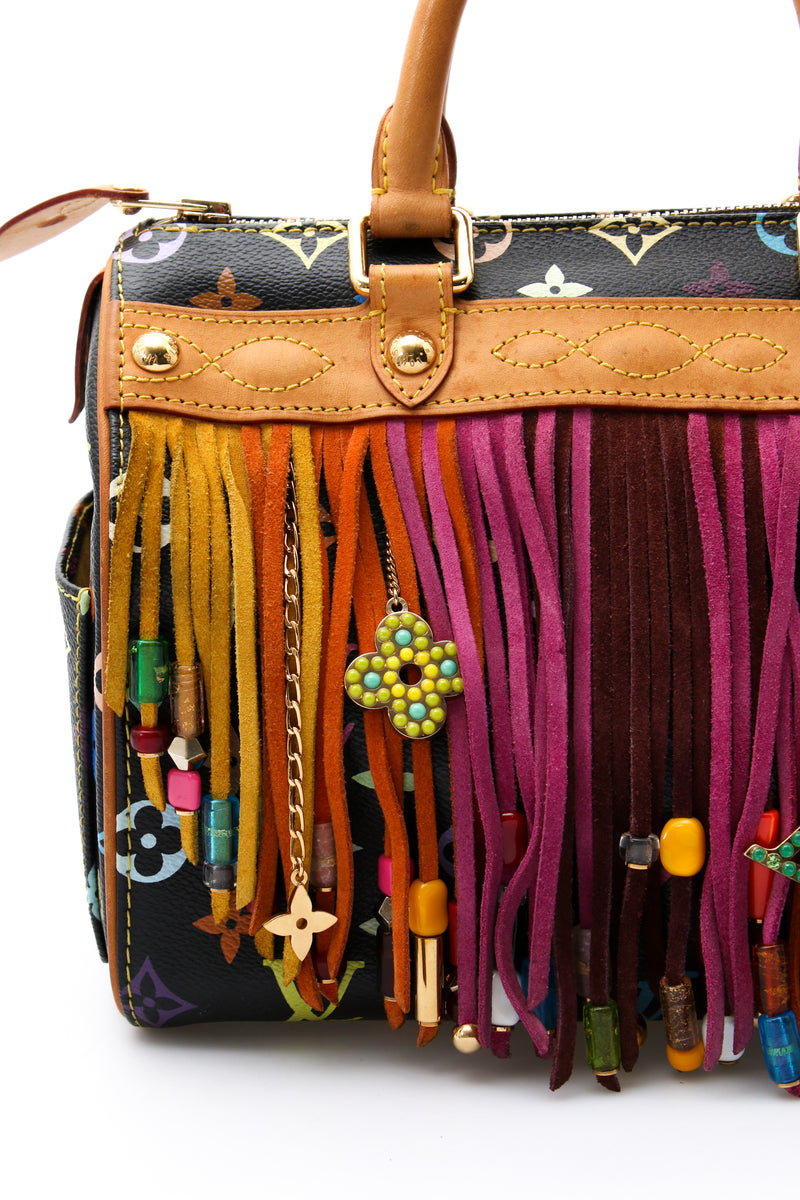 Louis Vuitton X Takashi Murakami Monogram Fringe Speedy 25