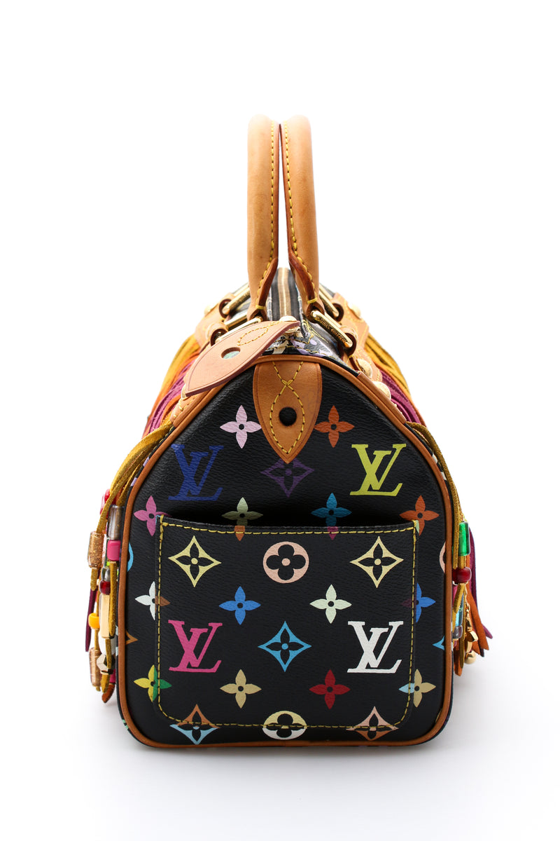 Louis Vuitton X Takashi Murakami Monogram Fringe Speedy 25