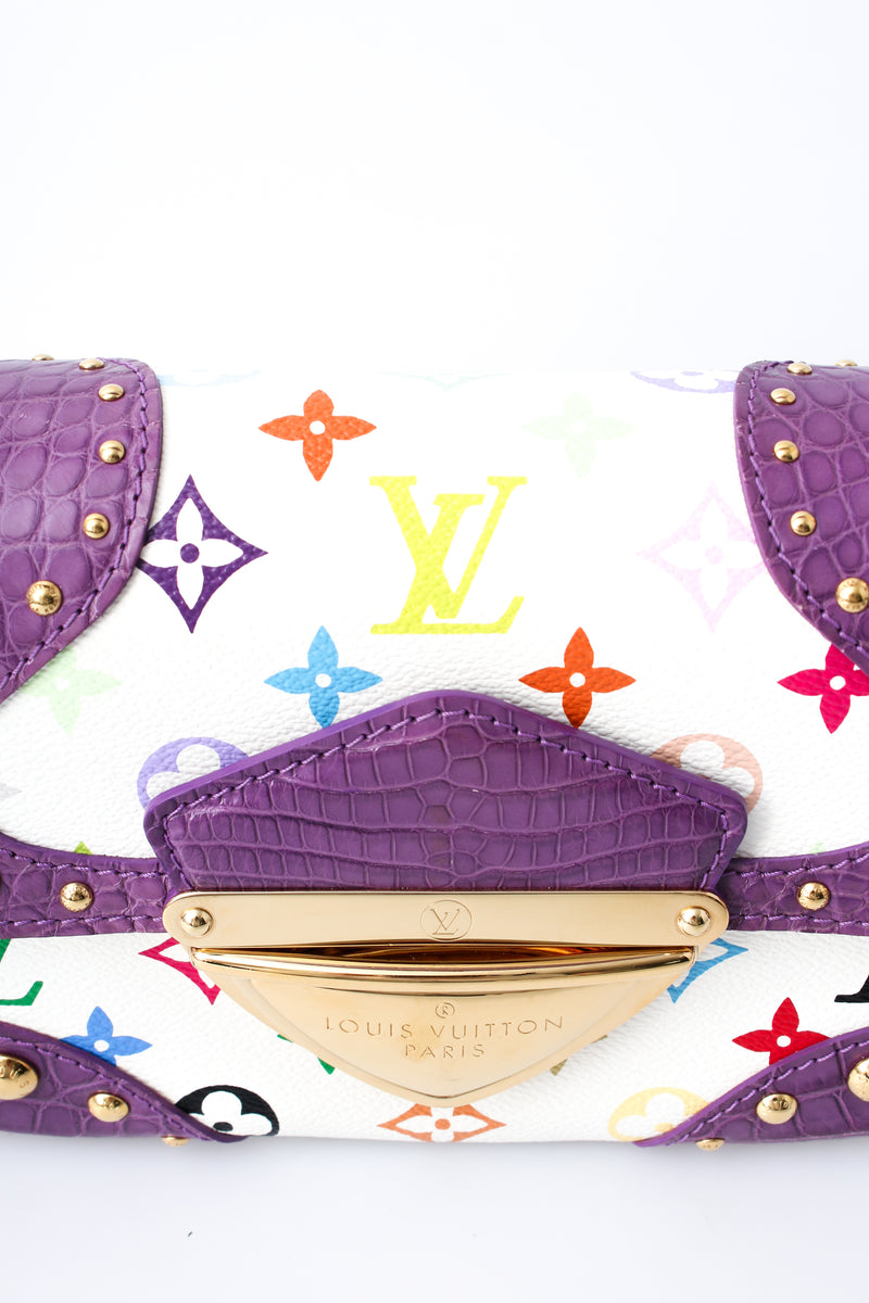 Louis Vuitton X Takashi Murakami Monogram Croc Marilyn Bag