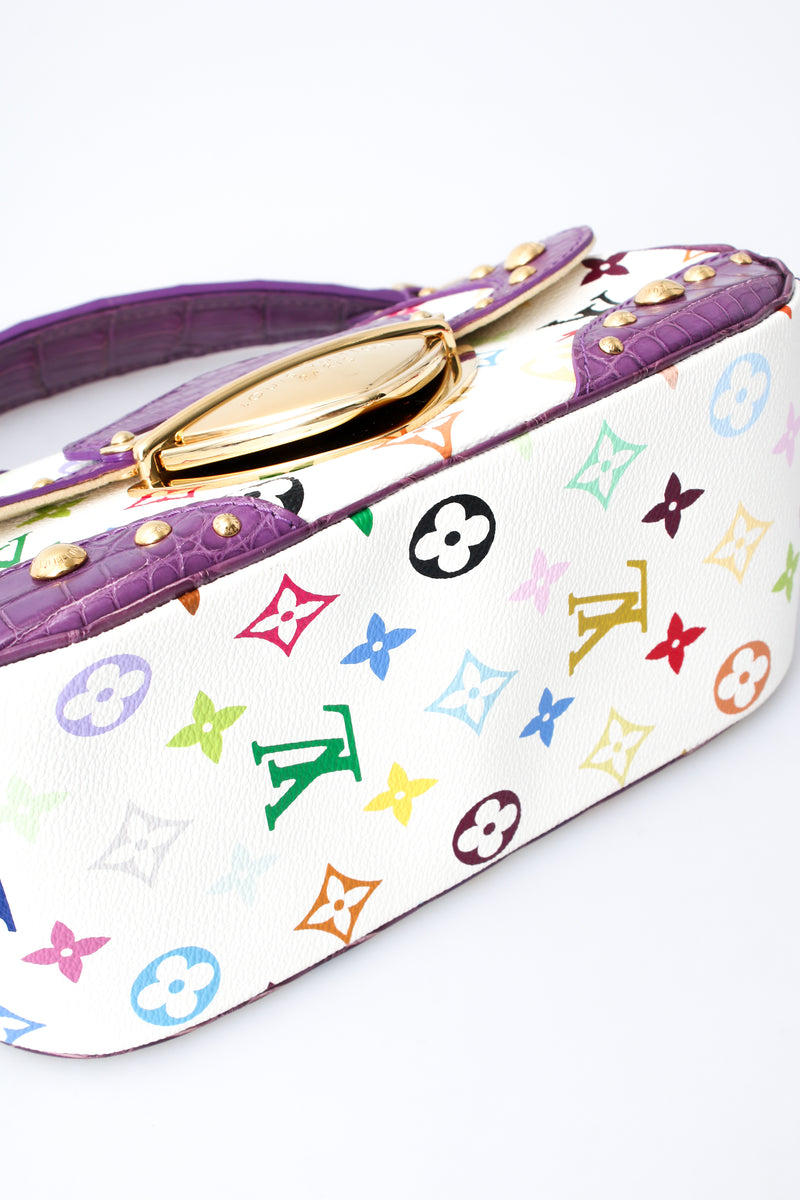 Louis Vuitton X Takashi Murakami Monogram Croc Marilyn Bag