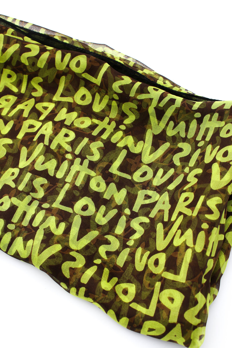 Louis Vuitton X Stephen Sprouse Monogram Graffiti Scarf