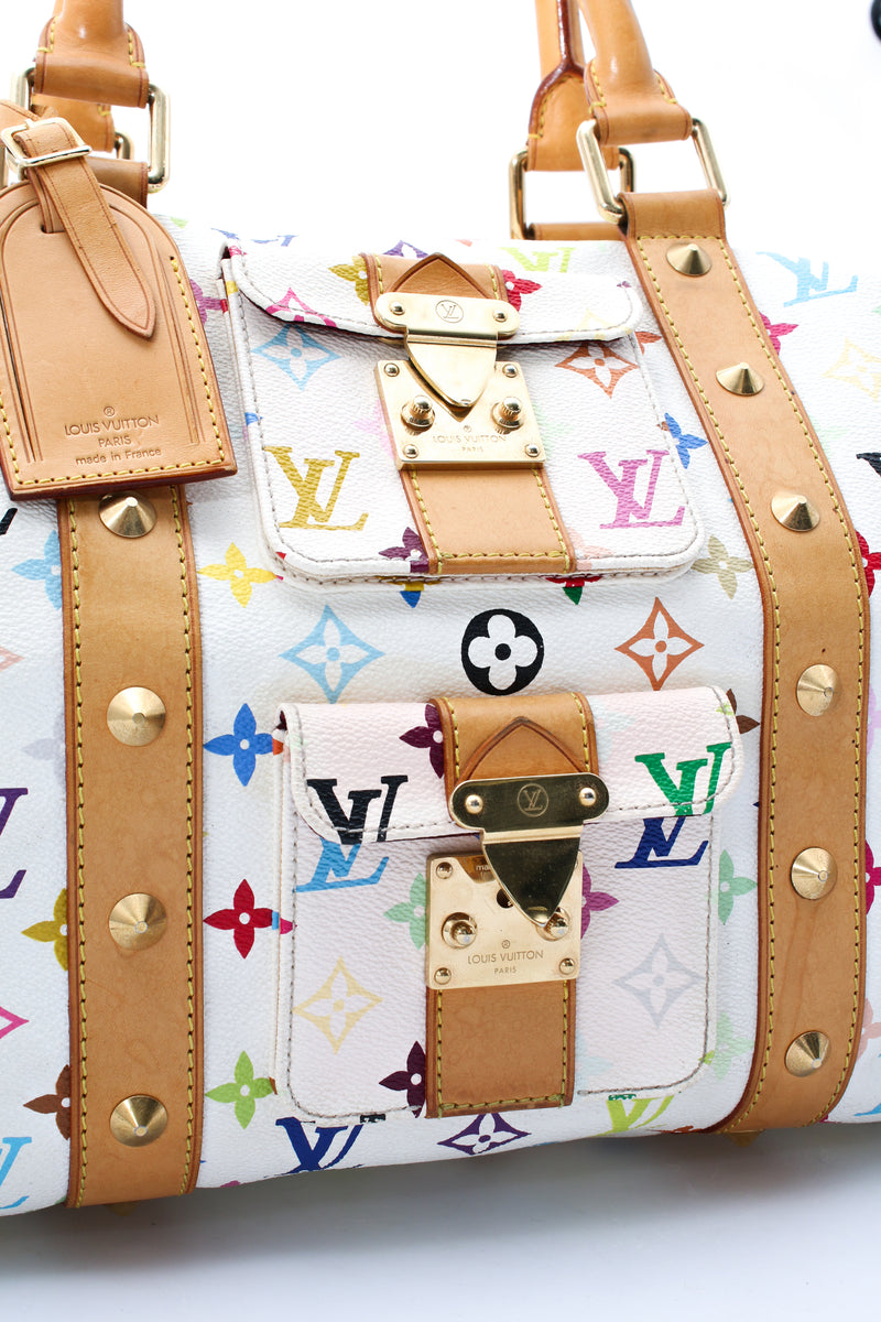 Louis Vuitton X Takashi Murakami Monogram Keepall 45