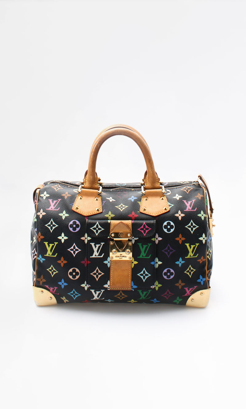 Louis Vuitton X Takashi Murakami Monogram Speedy 30
