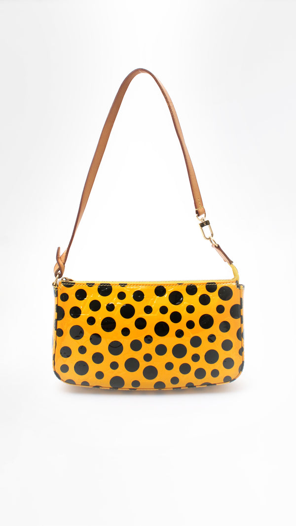Louis Vuitton X Yayoi Kusama Monogram Vernis Dots Pochette