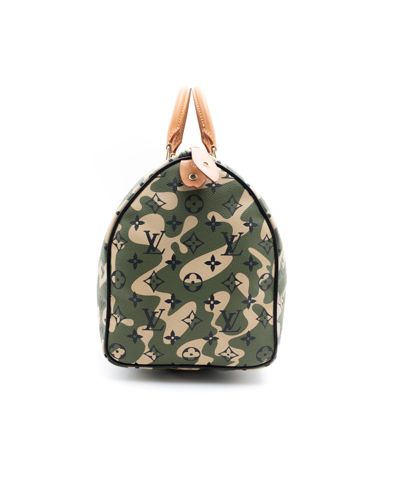 Louis Vuitton X Takashi Murakami Monogramouflage Speedy 35