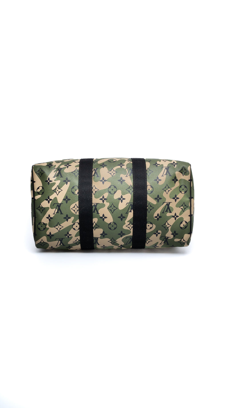 Louis Vuitton X Takashi Murakami Monogramouflage Speedy 35